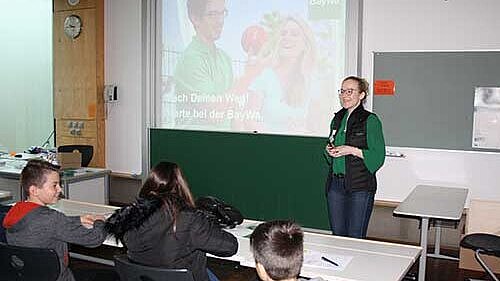 Berufsinformationstag Vortrag